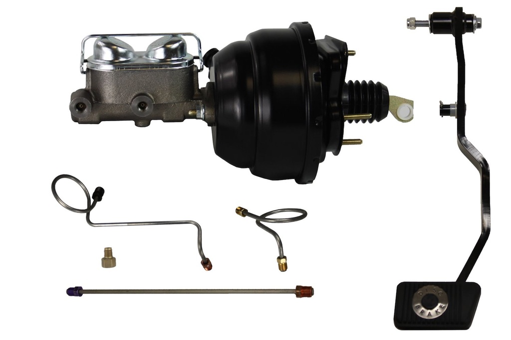 Leed Brakes FC0038HK: Power Brake Master Cylinder and Booster Kit 1967-1970 Ford Mustang with Manual Transmission