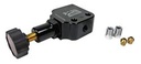Baer Brake 2000035: General-Fit Adjustable Proportioning Valve 3/8-24 Inverted Flare Inlet/Outlet