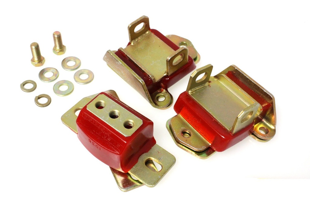 Energy Suspension 3-1120R: Motor & Transmission Mount Kit 1963-82 Chevy Corvette, Camaro & Nova