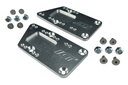 ICT Billet 551628: Engine Swap Brackets for LS Series Engine to Small Block Chevy Mounts