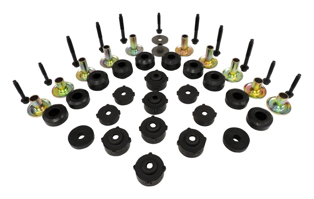 Crown Automotive 52002723MK: Body Mount Master Kit for 1987-1995 Jeep YJ Wrangler