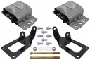 ICT Billet 5510KIT001EM: Engine Mount Conversion Kit GM LS 1988-1998 Chevy 2WD OBS Truck