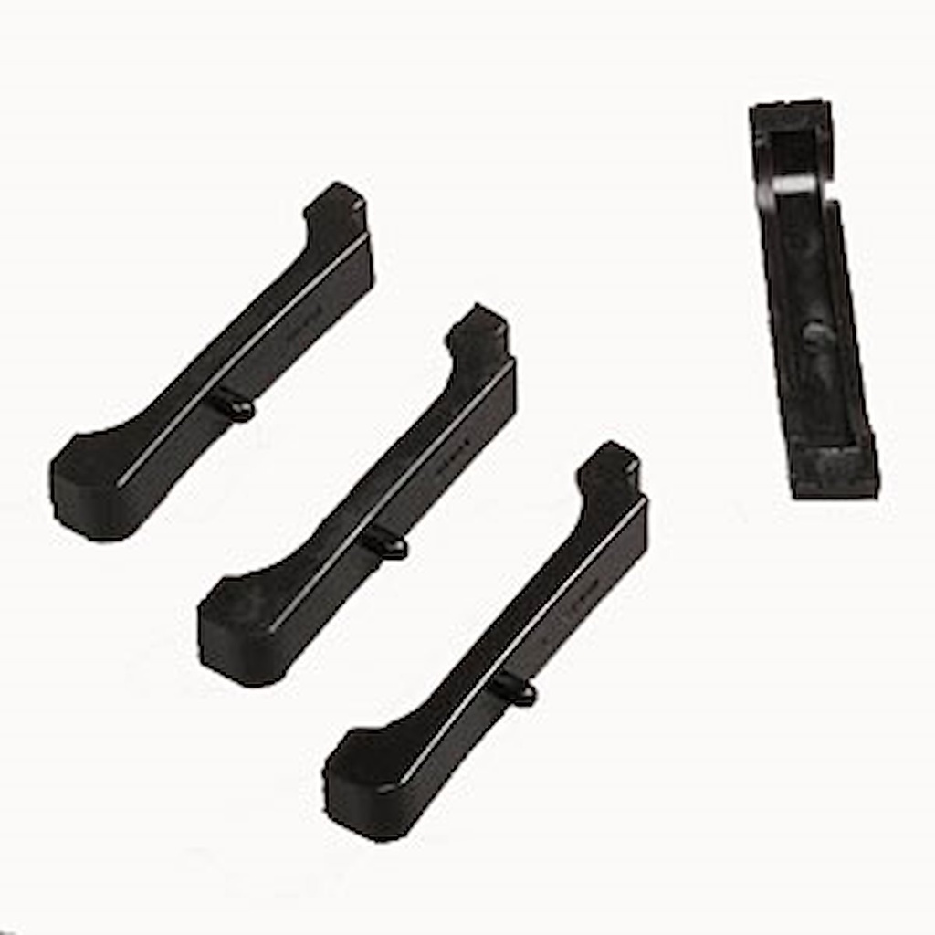 Prothane 7-1712-BL: Radiator Insulators 1968-87 GM Big Block