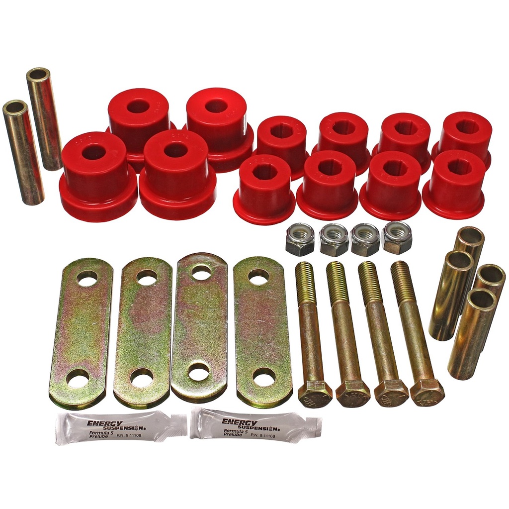 Energy Suspension 3-2134R: Heavy Duty Shackle Set 1967-81 Chevy Camaro