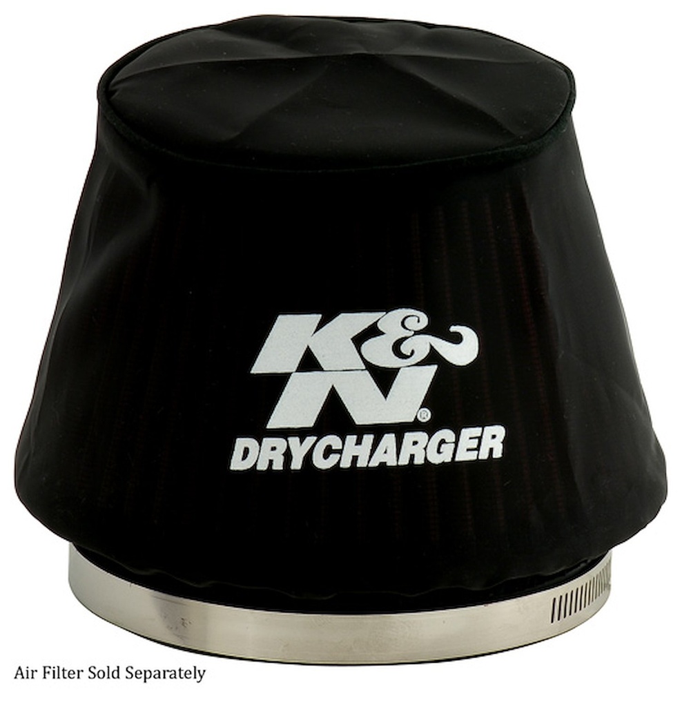 K&N RU-5163DK: RU-5163DK DryCharger Filter Wrap Black