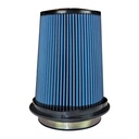 Injen Technology X-1107-BB: SuperNano-Web Air Filter, 5.00 in. Flange ID, 7 in. Twist Lock Base, 7.90 in. Media Height, 5 in. Top