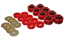 Energy Suspension 3-4150R: Body Mount Bushing Set 1999-2006 Chevy Silverado, Avalanche & GMC Sierra