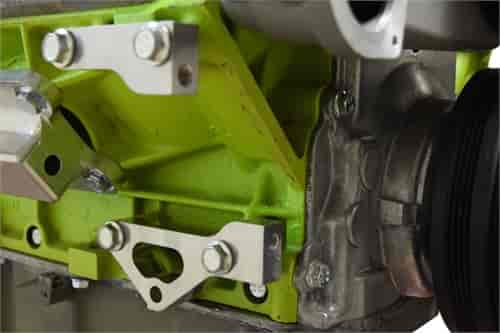ICT Billet 551169: Front Motor Plate Support Brace Kit for GM LS