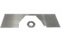 ICT Billet 551811A: Mid-Mount Motor Plate for Big Block Ford 429/460