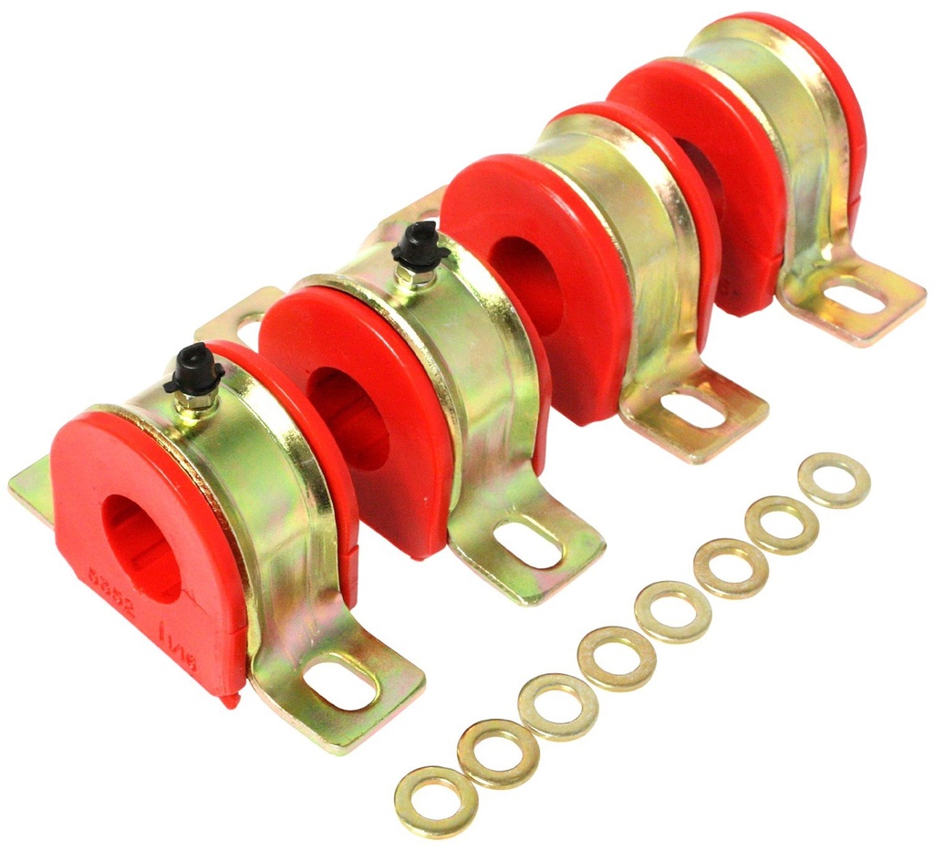 Energy Suspension 3-5175R: Front Sway Bar Bushings 1981-1991 Chevy K5 Blazer, GM Suburban & C1500/R1500 Pickup