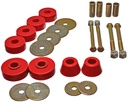 Energy Suspension 3-4137R: Body Mount Bushing Set 1963-1966 Chevy C10