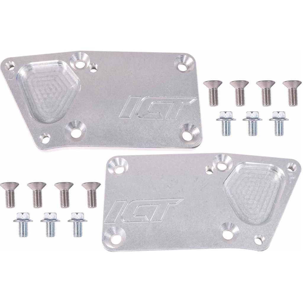 ICT Billet 551128-301: Heavy-Duty Engine Swap Mount Adapter Kit [GM LS]