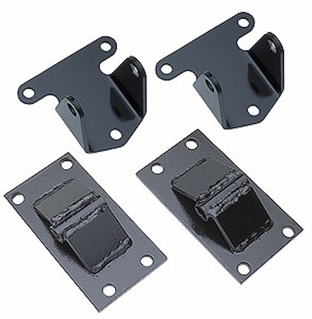 Trans Dapt 4228: Solid Steel Frame and Motor Mount Kit 1974-81 Camaro/Firebird