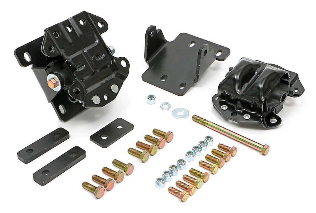 Trans Dapt 4600: Engine Mount Swap Kit for GM Gen III LS w/4L60E, 4L70E Transmission in Select 1968-1972 Buick, Chevy, Oldsmobile, Pontiac Cars