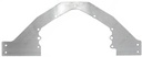 ICT Billet 551817-FXBDY: Mid Motor Plate for 1979-2004 Ford Mustang Fox Body, SN95, New Edge w/GM LS Engine