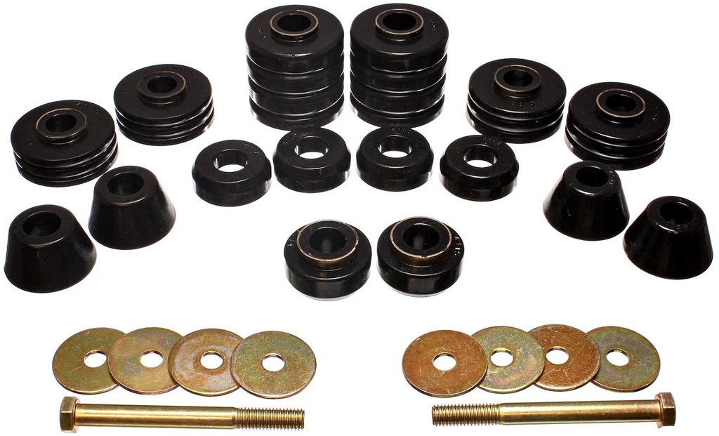 Energy Suspension 3-4140G: Body Mount Bushing Set 1970-1980 GM C/K Series 25, 35, 2500 & 3500 Pickup