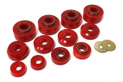 Energy Suspension 4-4104R: Body Mount Bushing Set 1973-1979 Ford F-Series Pickup
