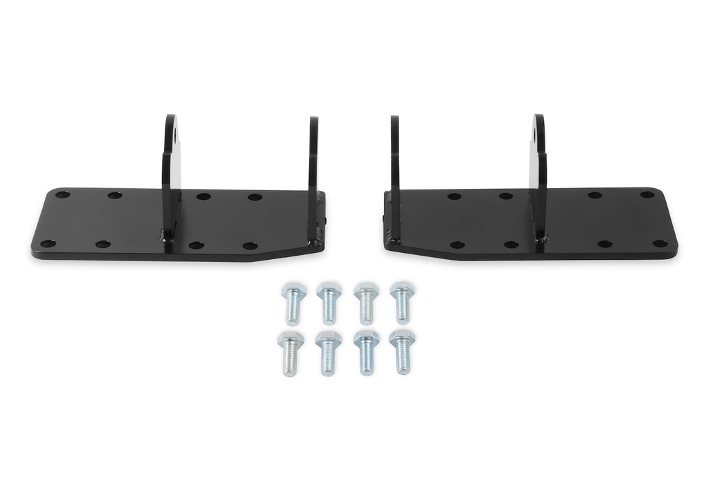 Hooker Headers BHS555: Blackheart Engine Swap Mounting Brackets 1988-1998 GM K1500 Pickup Truck 4WD, Mounts GM LS Engine [Dual Mounting Positions]
