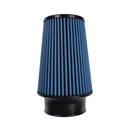 Injen Technology X-1079-BB: SuperNano-Web Air Filter, 3.50 in. Flange ID, 5 in. Base, 7 in. Media Height, 4 in. Top