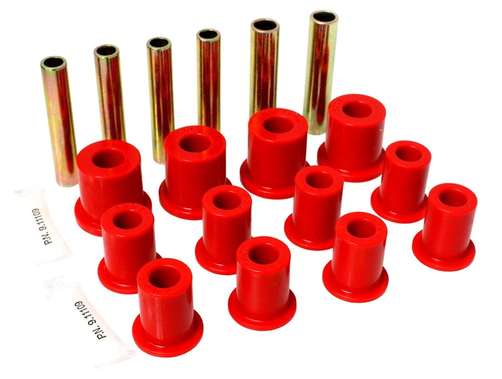 Energy Suspension 3-2105R: Leaf Spring Bushings 1971-87 Chevy Tahoe, Suburban, GMC Yukon & GM K & V Series Pickup