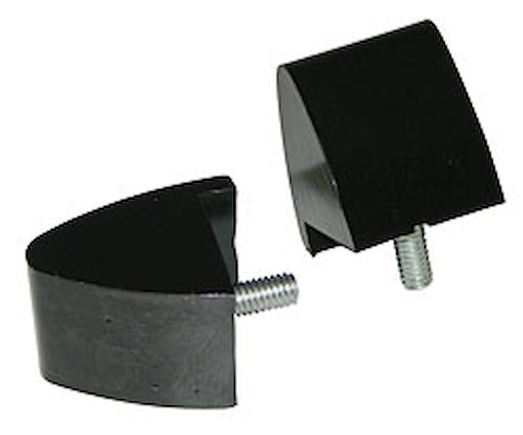 Prothane 6-1303-BL: MUSTANG FRONT BUMP STOPS 64-73
