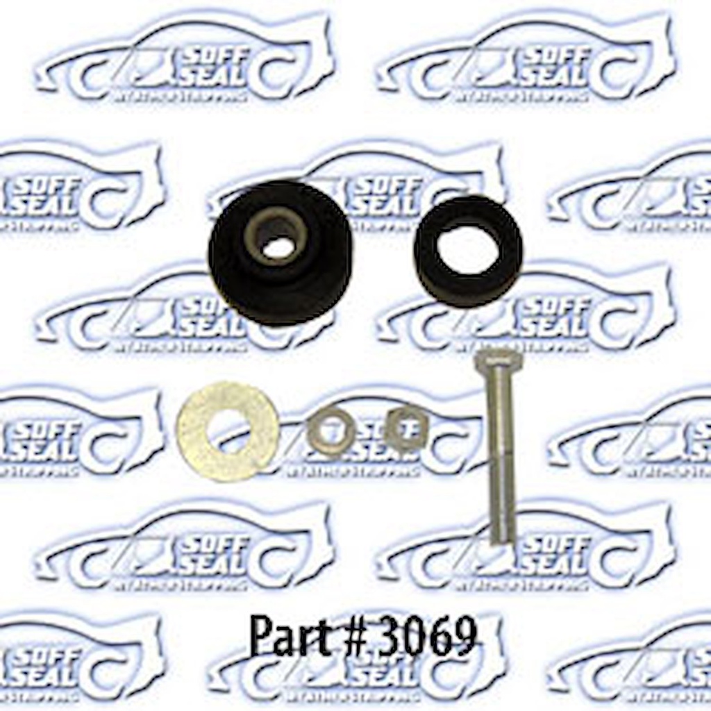 SoffSeal 3069: Core Support Bushing and Bolt Kit 67-72 Chevrolet II, Nova 2 Door 4 Door Sedan