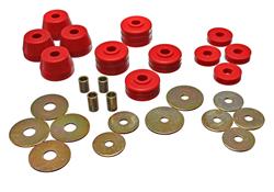 Energy Suspension 5-4101R: Body Mount Bushing Set 1972-1989 Dodge D/W Series Pickups