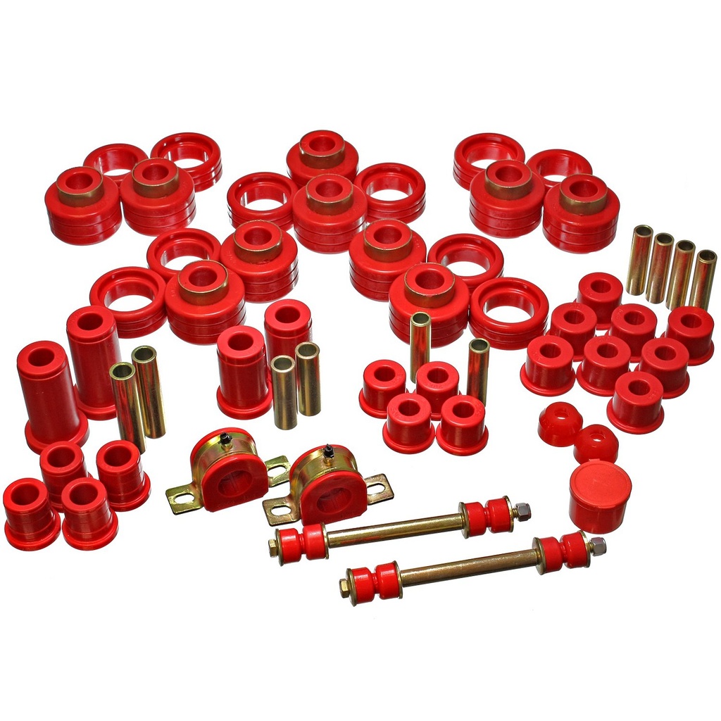 Energy Suspension 3-18125R: Hyper-Flex Bushing Set 1995-97 Chevy Tahoe & GMC Yukon