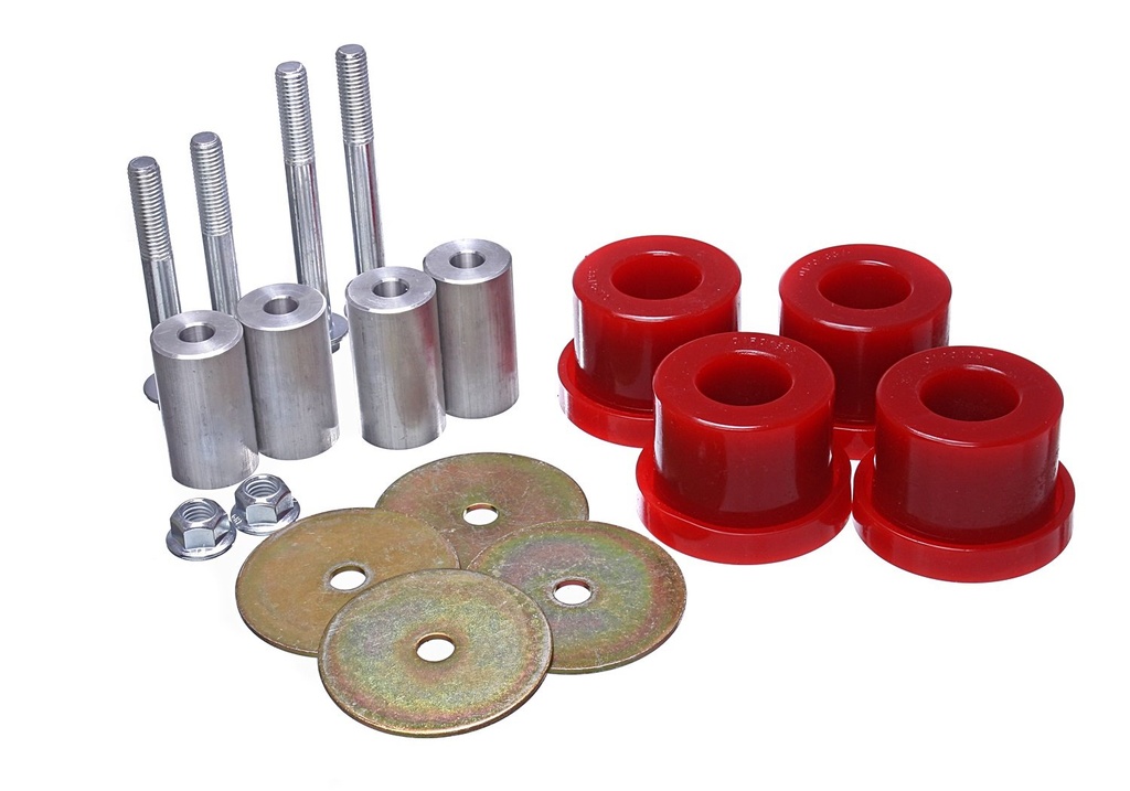 Energy Suspension 4-1139R: Rear Differential Carrier Bushings 2015 Ford Mustang