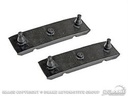 Scott Drake C3AZ-8125-A: Lower Radiator Mount Insulators 1967 Ford Mustang