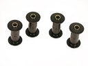 Prothane 4-1005-BL: BUSHING DODGE SPG BSH KIT FL SZ 69-93 1OD Black