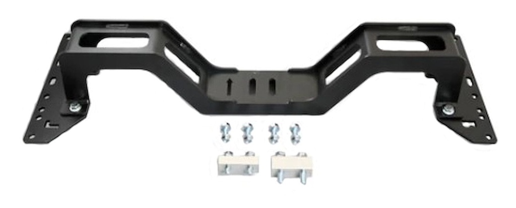 Doug's Headers SKC102: LS/LT Engine Swap Transmission Crossmember for 1963-1972 GM C10 2WD Trucks [Black]