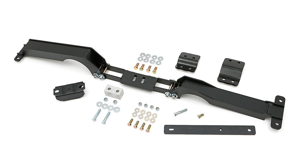 Trans Dapt 6422: 6422 LS Engine Swap Transmission Crossmember Kit for 1978-1988 GM A-Body, G-Body Cars with Left/Driver-Side 200R4 Frame Rail Ext