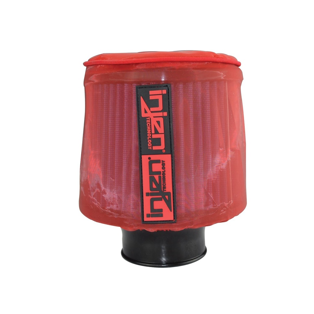 Injen Technology 1033RED: Red Hydroshield Air Filter Wrap, 6 in. Base x 5 in. Tall x 5 in. Top