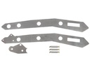 Trail Gear 130093-1-KIT: Tacoma Frame Plate/IFS Box Mount Kit 1995-2004 Toyota Tacoma (All Engines)