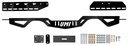 UMI Performance 3108-B: 3108-B Adjustable Modular Transmission Crossmember for 1978-1988 GM G-Body [Black]