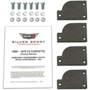 Silver Sport Transmissions XMG-C2C3: Removable Crossmember Kit 1963-79 Corvette TKO/TKX