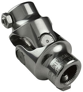 Borgeson 124931: Polished Stainless Steel U-joint 3/4 DD X 3/4-30