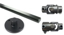 Ridetech 12319505: Steering U-Joint Kit for 1965-1979 Ford F-100, F-150 Trucks Original Steering Column to 1979-1993 Ford Mustang Rack