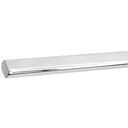 Flaming River FR1850SSPL: Stainless Steel DD Steering Shaft 18"