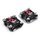 QA1 CC114: CC114 Caster Camber Plates, Caster Camber Plate Kit, 94-04 Mustang