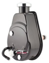Tuff Stuff 6171B: Saginaw Power Steering Pump GM Truck/Suburban Small Block Gen 1 - Keyed Shaft - Stealth Black