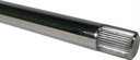 Borgeson 429422: Steering Shaft Polished Stainless Steel