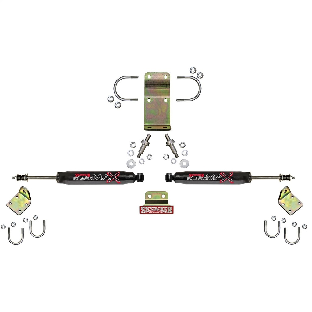 Skyjacker 8203: Dual Black MAX Stabilizer 2007-2016 for Jeep Wrangler JK/Rubicon 4WD