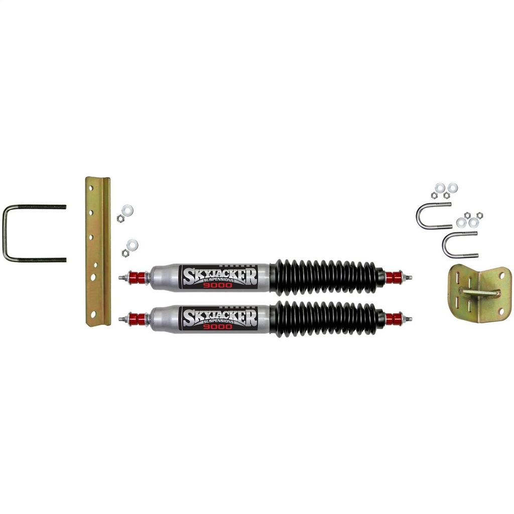 Skyjacker 9200: Jeep Silver Dual Steering Stabilizer Kit 1955-83 CJ5