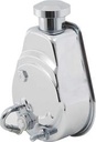 OER A9500150: Chrome Power Steering Pump 1969-74 GM Cars & Trucks w/6 Cylinder or Small Block Chevy