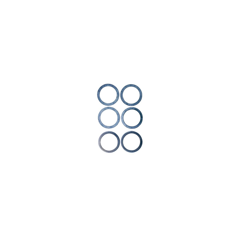 QA1 7888-109: Thrust Bearing Kit Kit includes: (2) thrust bearings (4) washers to simplify adjustments Notes: Use with all coil-over shocks.