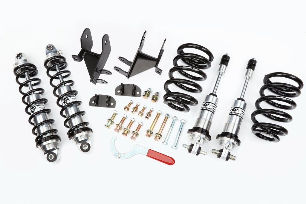 Aldan American Shocks 300102: 300102 Road Comp Series Front/Rear Coilover Conversion Kit GM A-Body Small Block