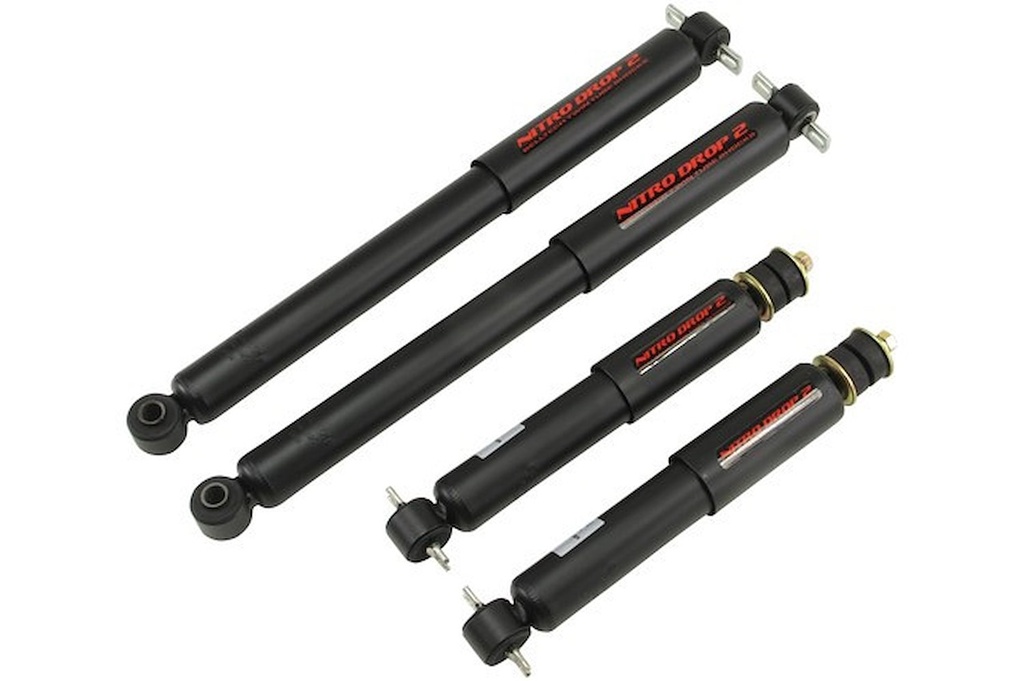 Belltech 9116: 9116 Nitro Drop 2 Shock Set for 1982-2003 Chevy S10/Blazer, 1982-2003 GMC S15/Jimmy/Sonoma, 1996-2003 Isuzu Ascender/Hombre