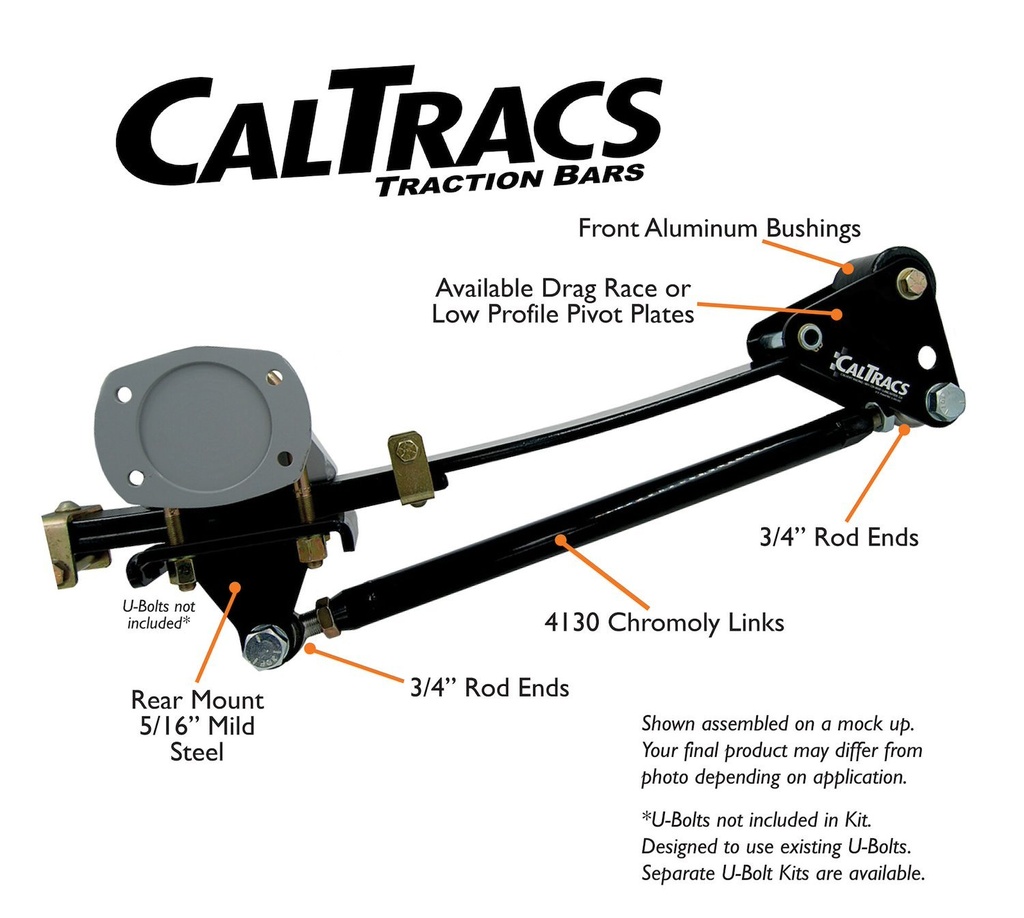 Calvert Racing 7314: 7314 Traction Bars, 2015-2019 Ford F-150 (Flipped), 2015-2019 Ford Raptor (Flipped)